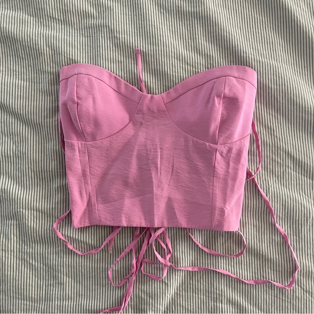 Zara Strapless Top Size M